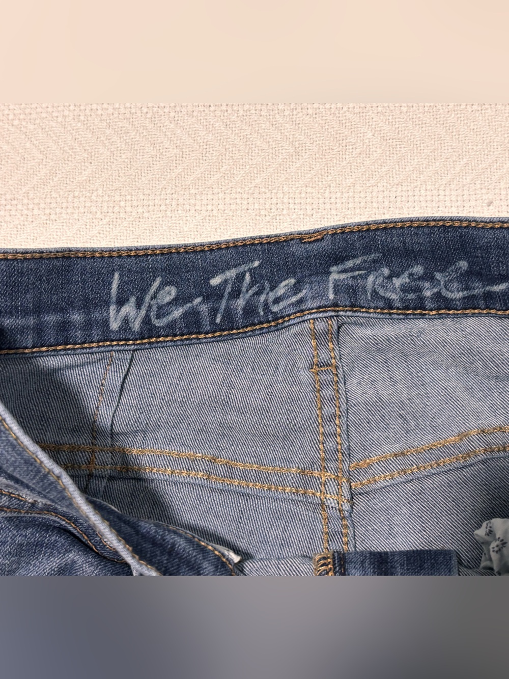 🩵Free People Indigo Ripped Skinny Jeans - Picture 6 of 16